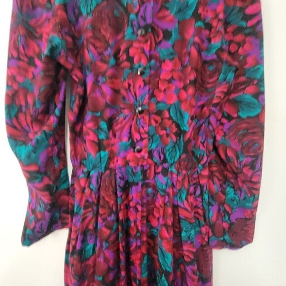 All That Jazz California Vintage Floral Dress - Picture 11 of 14